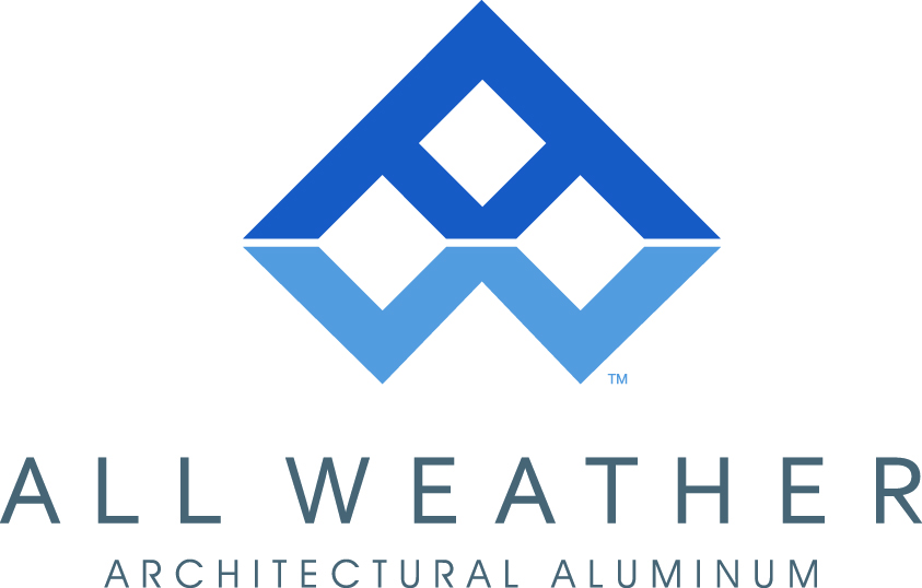 All Weather Vert Logo (gray text) CMYK